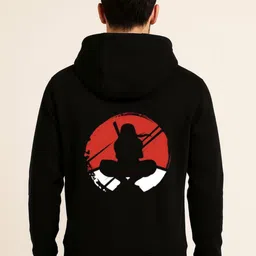 Be Crazy Men Printed Hooded Sweatshirt-picture-33
