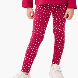 Juniors by Babyshop Girls Printed Cotton Ankle Length Leggings-picture-18