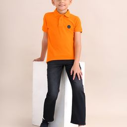U.S. Polo Assn. Kids Boys Brand Logo Polo Collar T-shirt-picture-24