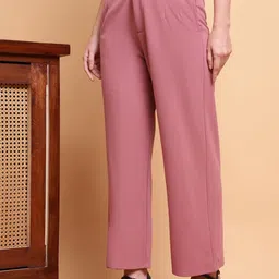 CORSICA Women Relaxed High-Rise Easy Wash Trousers image 4