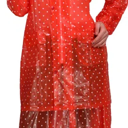 goodlucksb Polka Print Women Raincoat-picture-25
