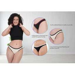 KELLPAR 3-Pcs Low Rise Thong Briefs image 4