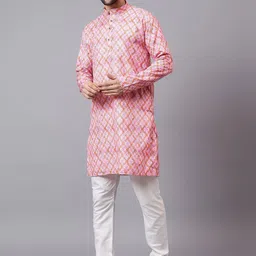 VIBEPRINT Men Ethnic Motifs Printed Kurta image 5