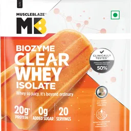 muscleblaze Biozyme Clear Whey Isolate, 20g Protein Whey Protein-picture-19