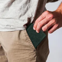 thewalletstore Men Casual Green Artificial Leather RFID Wallet image 5