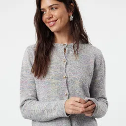 Trendyol Women Cable Knit Cardigan image 1