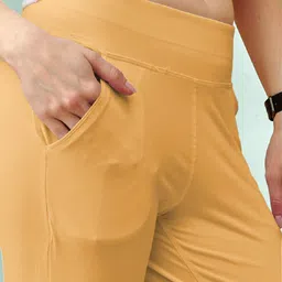 LYRA High Waist 4-Way Stretch Ankle Length Tights image 2