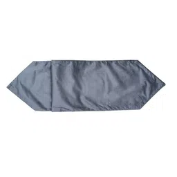 MASPAR Grey & White Solid 4 Seater Table Runner image 3