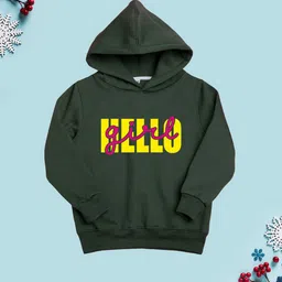 NUSYL Girls Printed Hooded Sweatshirt-picture-27