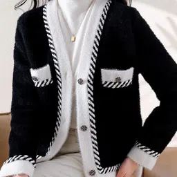 StyleCast Women Faux Fur Cardigan-picture-0