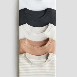 H&M 5-Pack Cotton T-shirts image 2