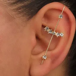 TheVineGirl Contemporary Ear Cuff Earrings-image-25