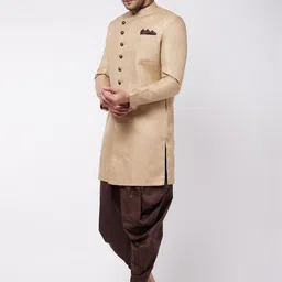 JBN Creation Mandarin Collared Sherwani image 3