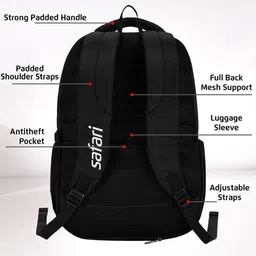 Safari Unisex Backpack with Anti-Theft image 4