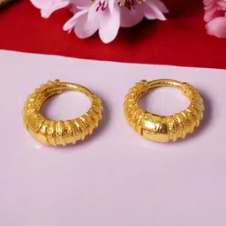 SHREE KRISHNA SHOPPING Gold-Plated Brass Earrings-picture-30