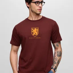 The Souled Store Men Graphic Printed Round Neck Cotton T-shirt-picture-31