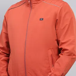 Monte Carlo Men Mock Collar Solid Casual Sporty Jacket image 2