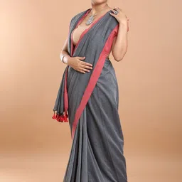 Niska Pure Cotton Saree image 2
