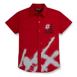 Gini and Jony Boys Standard Opaque Printed Casual Shirt image 3