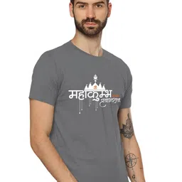 Tantra Men Printed Applique T-shirt image 3