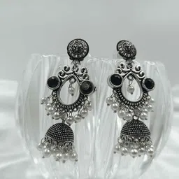 MERA HAAT Contemporary Jhumkas Earrings-image-53