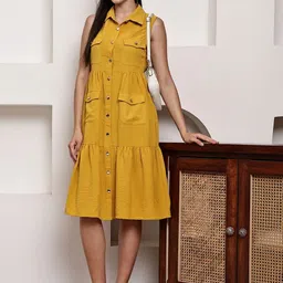 CORSICA A-Line Dress image 4