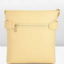 Caprese Solid Structured Sling Bag image 3