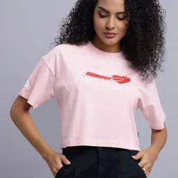 Converse Women Typography Printed Round Neck Cotton Boxy T-shirt-picture-36