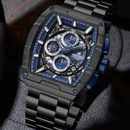Naviforce Men Stainless Steel Bracelet Style Analogue Chronograph Watch NF8066_B/BE/B-picture-12