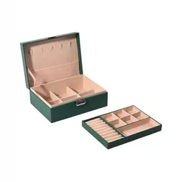 Aura Green Set of 4 Reusable Jewellery Organiser Organisers image 3