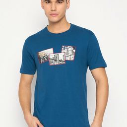 Duke Men Graphic Printed Round Neck Cotton Slim Fit T-shirt-picture-45