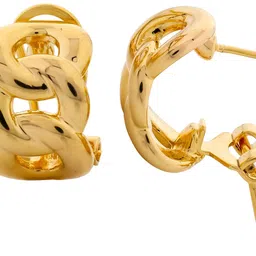 QUERALT Brass-Plated Quirky Studs image 3