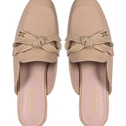 San Marino by Shoe Bank Block Mules with Bows image 4