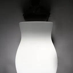1ST TIME White & White Wood Contemporary Abstract Shaped Shaped Wall Lamp-picture-28