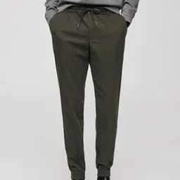 MANGO MAN Slim Fit Joggers-picture-22