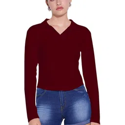 Maheshvi Women Solid Crop Top-picture-27