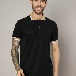 Leotude Men Polo Collar T-shirt image 1