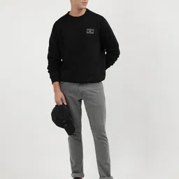 Tommy Hilfiger Men Solid Round Neck Sweatshirt image 5