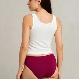 HRX by Hrithik Roshan Pack Of 2 High-Rise Antibacterial Hipster Briefs image 4