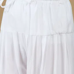 Here&Now X Sanwara Boys Floral Printed Regular Kurta with Patiala image 3