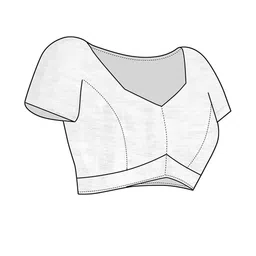 Moda Rapido Floral Pure Cotton Designer Block Print Saree image 2