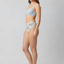 FiveFlag Pack of 3 Printed Mid-Rise Hipster Briefs image 3