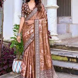 TIRA Floral Silk Blend Saree-picture-20