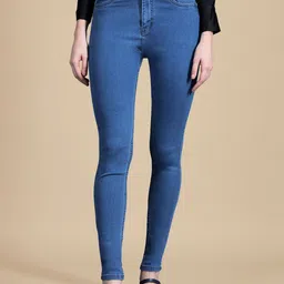 Chemistry Women Skinny Fit High-Rise Light Fade Stretchable Jeans-image-29