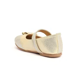 Minesole Girls Textured Bows Detail Party Ballerinas image 2