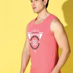 WOOSTRO Pack of 2 Printed Combed Cotton Innerwear Vests with Intelliease Technology image 5