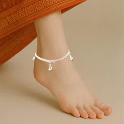 RAION 2Pc Silver-Plated Anklet-picture-35