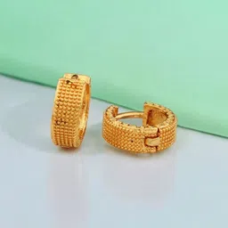 SHREE KRISHNA SHOPPING Gold-Plated Brass Earrings-picture-10