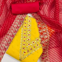 Maroosh Embellished Unstitched Dress Material-picture-30