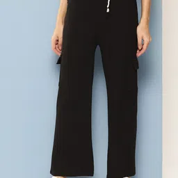 Aarika Girls Solid Relax Fit Mid Rise Regular Trousers-image-43